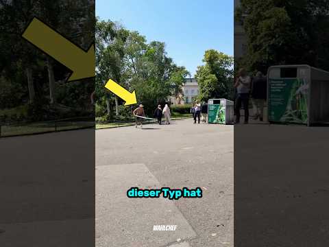 This guy risks everything for a moment