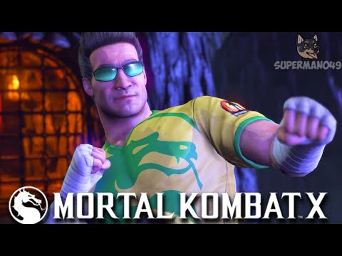 Insane 55% Damage Combo With Stunt Double! - Mortal Kombat X: "Johnny Cage" Gameplay