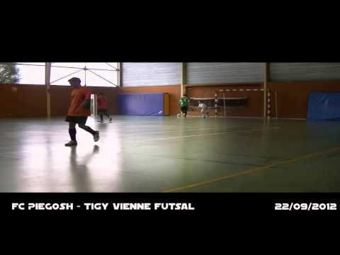 Résumé du match amical  FC Piegosh- Tigy Vienne futsal du 22/09/2012