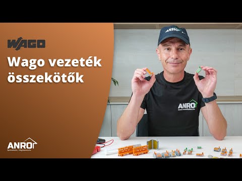 Wago vezetékösszekötők, sorkapcsok bemutatása - Vezetékek összekötése és toldása szerszám nélkül!