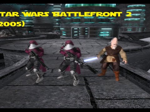Galactic Marines assault a bridgehead on Mygeeto! Star Wars Battlefront II (2005)