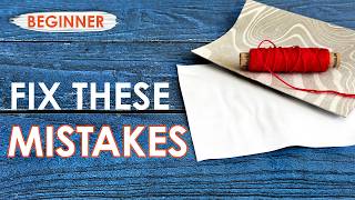10 beginner bookbinding mistakes