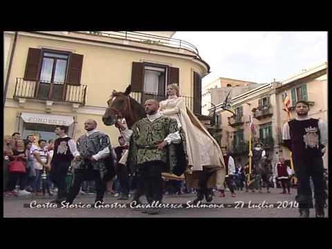 CORTEO STORICO GIOSTRA CAVALLERESCA SULMONA 2014