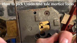 How To Pick Union Yale 5 Lever Mortice Locks