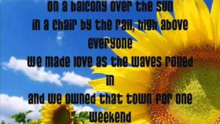 &quot;Faded Away&quot; Lyrics Luke Bryan