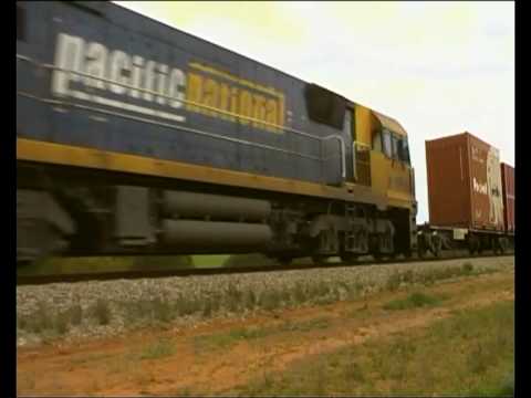 Freight Trains Of  Australia. Pacific National NR5 & NR88.