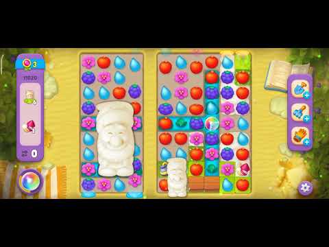Gardenscapes level 11020 Super Hard level (+5moves)