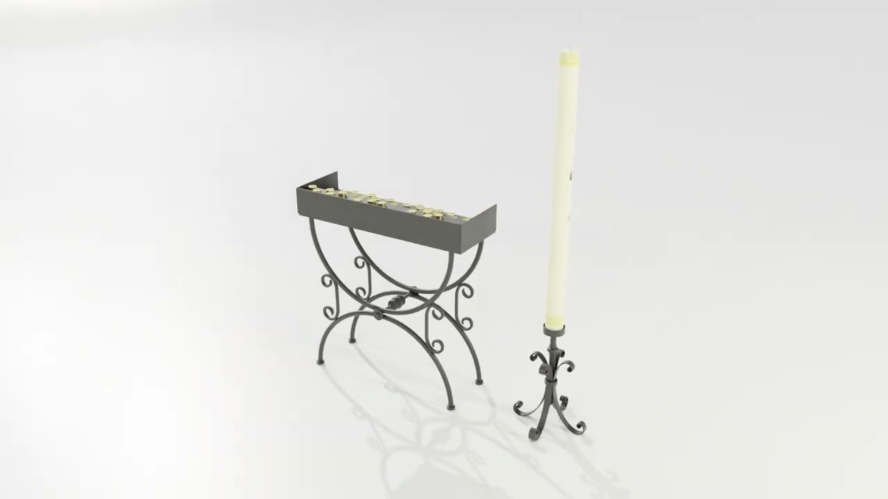 Candelero Modelo 3D