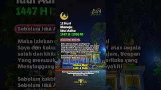 Download lagu 12 Hari Menuju Idul Adha 2026 🐐🌙#iduladha #hariraya #eidmubarak #sapi #kurban#fyp#shorts#haji#quotes mp3