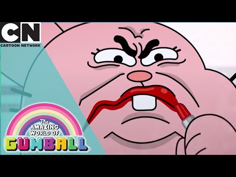 Gumball | Richard is Wearing Make-up | Cartoon Network UK