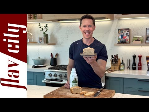 Homemade KEFIR BREAD - Gut Friendly