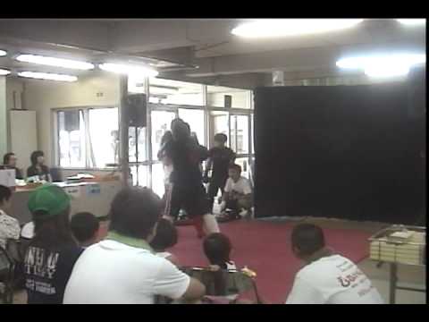 ヨッケミット打ち (能代キックファクトリー デモ 2009_08_01)