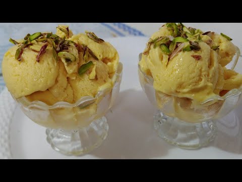 Creamy and yummy mango icecream recipe || Made by the sameena kitchen|| summer special recipe ||