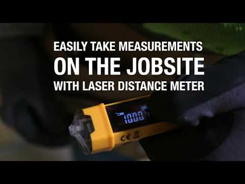 Non Contact Voltage Tester with Laser Distance Meter NCVT 6   YouTube