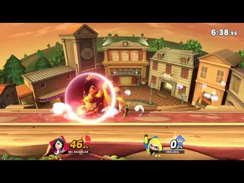 Smash Ultimate Friendlies - 1221 Mii Brawler vs Inkling