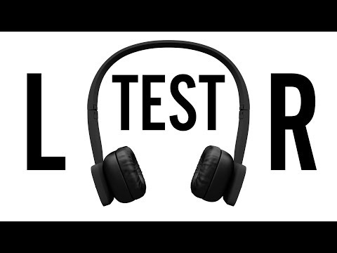 Speaker Headphones Left And Right Test Are They Connected Correctly