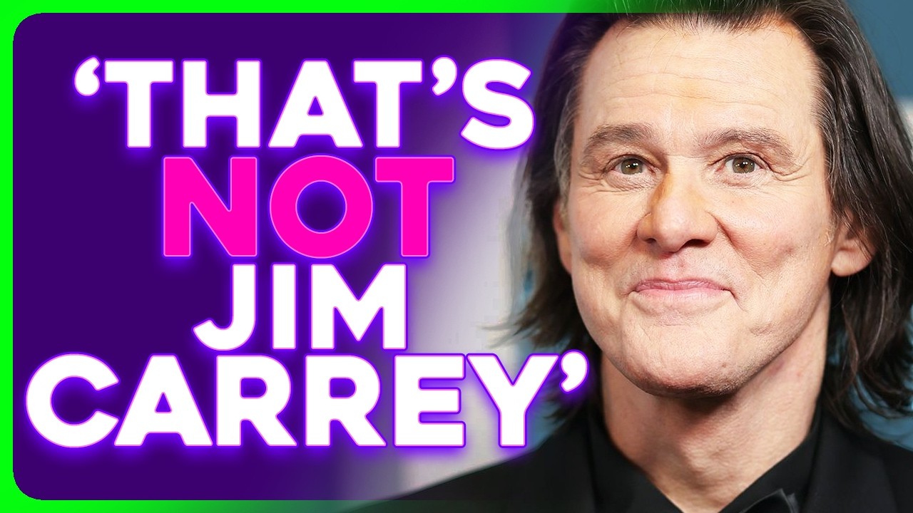 Jim Carrey Looks UNRECOGNIZABLE