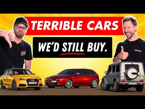9 TERRIBLE CARS we would STILL BUY