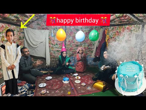 A special day: Reza's family's happiness in the snowy mountains💨Zouq.Princess Zahra