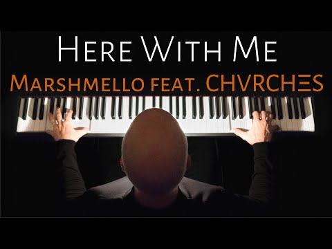 Here With Me | Marshmello ft. CHVRCHES (piano cover) [AUDIO ONLY] Scott Willis Piano