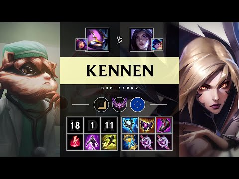 Kennen Carry vs Kai'Sa - EUW Master Patch 25.17