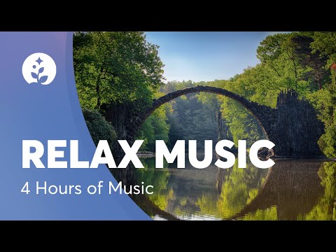 4 hours Peaceful & Relaxing Instrumental Music-Long Playlist