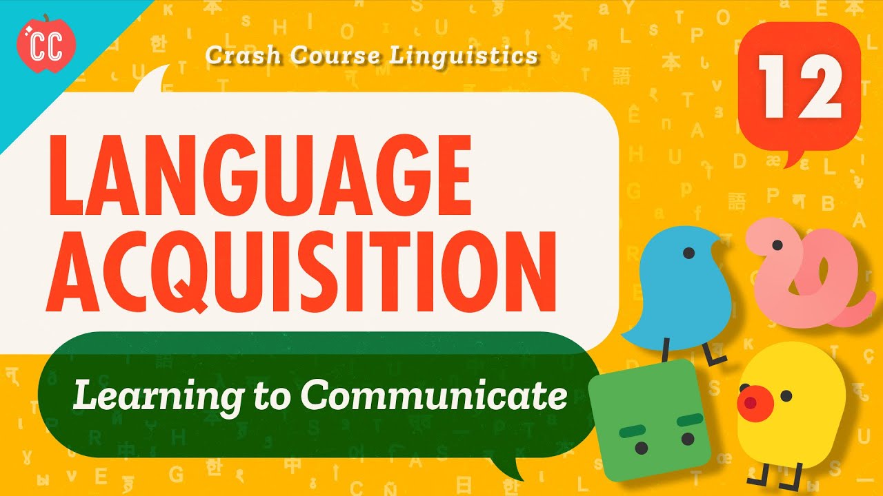What is language acquisition in early childhood?
