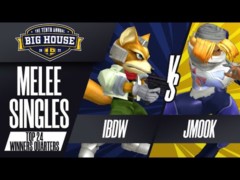 iBDW vs Jmook - Melee Singles Top 24: Winners Quarters - The Big House 10 | Fox vs Sheik