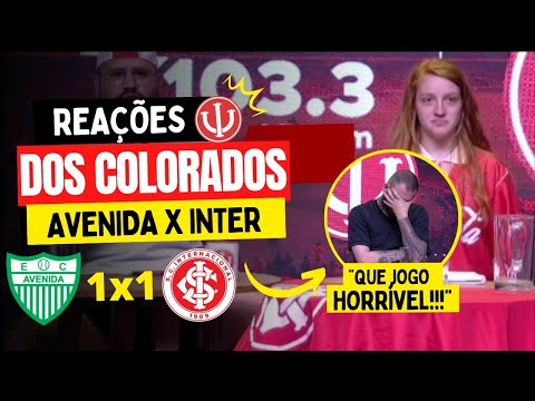 REAÇÕES DA RÁDIO INFERNO - AVENIDA 1X1 INTER