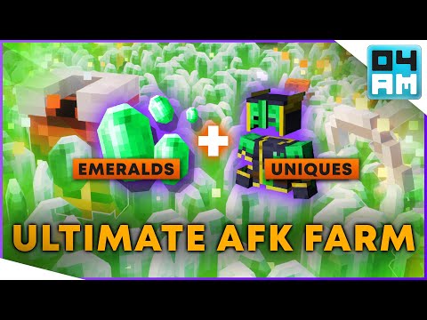 04AM - THE ULTIMATE AFK EMERALD, UNIQUE & EXP FARM BUILD For Apocalypse Plus in Minecraft Dungeons UPDATED