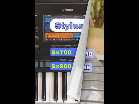 Yamaha PSR SX700 vs PSR SX900