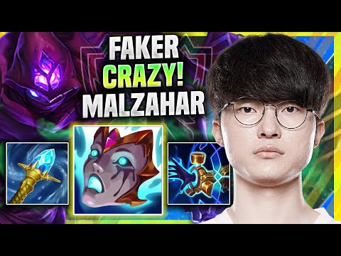 FAKER CRAZY MALZAHAR IN EUW WORLDS BOOTCAMP! - T1 Faker Plays Malzahar MID vs Leblanc!