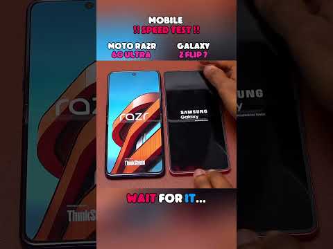 ☠️⚡ MOTOROLA RAZR 70 ULTRA VS GALAXY Z FLIP 7 SPEED TEST!!