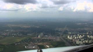 preview picture of video 'ILS19 to Vnukowo Airport, HD Cockpit View'
