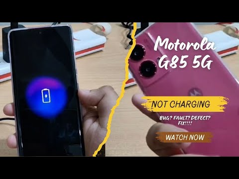 Motorola Moto G85 Charging Problem | Charging After Restart? | Bug? Fix?