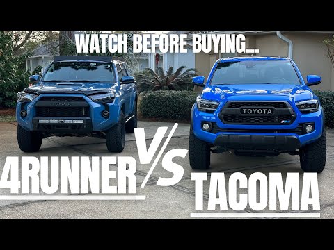 Should You Buy A Tacoma Or 4Runner? - Owners Opinion After 1 Year