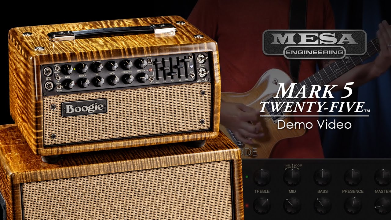 MESA/Boogie Mark Five: 25 Official Demo Video - YouTube