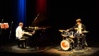 Open Doors - Blues song composed and played by Nicola Tenini (piano) and Renzo Sartori (drums)