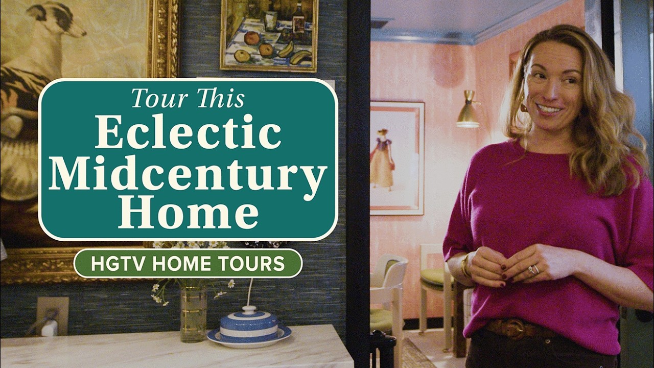 Tour a Designer's Eclectic 1950s Connecticut Home | HGTV Home Tours