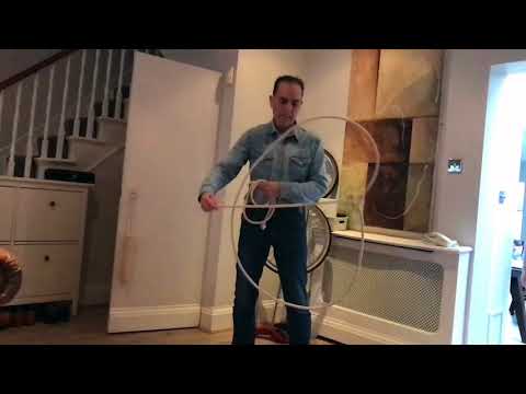 Trick Roping Continuous Arm Rolls (in Slow Motion)