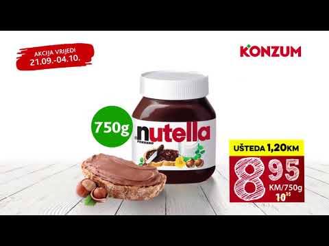 Konzum BiH nedeljna akcija od 21.09.2017.