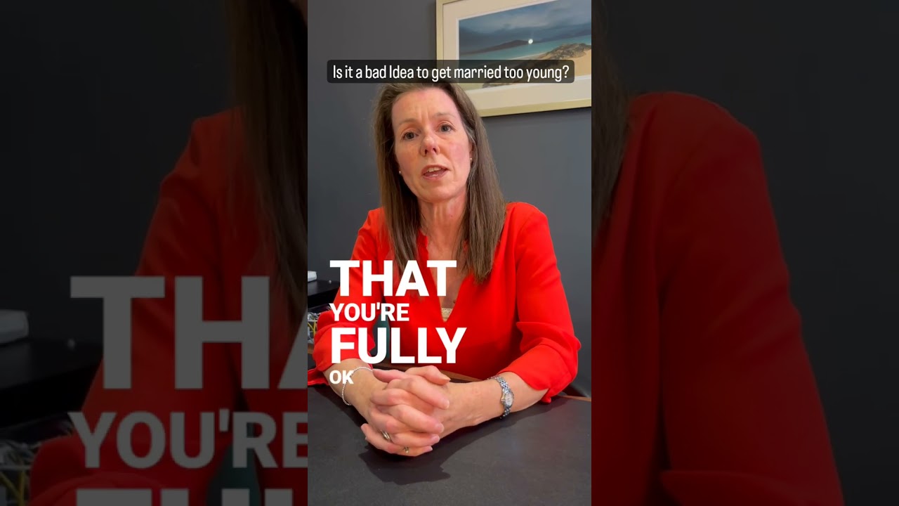 Is it a bad idea to get married too young?