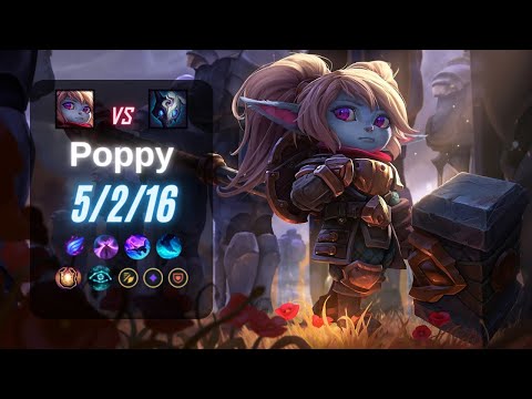 Poppy Jungle vs Kindred - EUW LoL Challenger 13.14