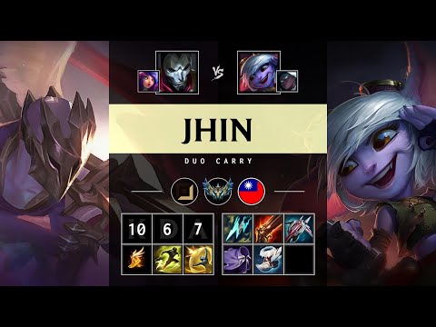 Jhin ADC vs Tristana - TW Challenger Patch 25.12