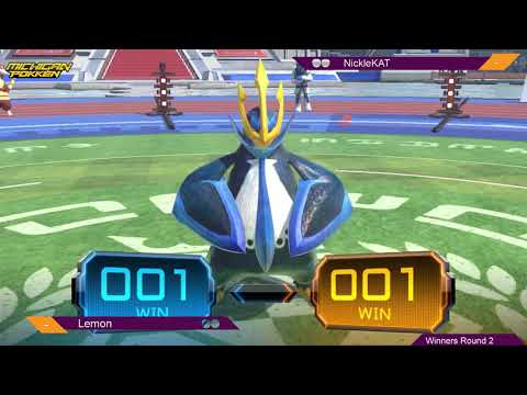 Pokken at Crepes and Controllers - Lemon (Empoleon) vs Nicklecat (Sceptile) 11-18-18