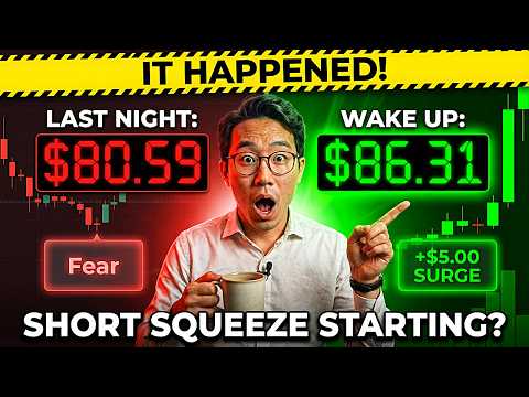 THE SQUEEZE STARTING? Silver Gaps to $86 Overnight (Must Watch)...