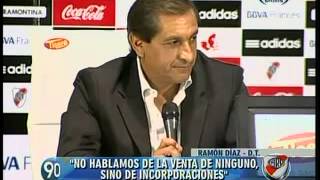 Presentacion de Ramon Diaz en River - Parte 3