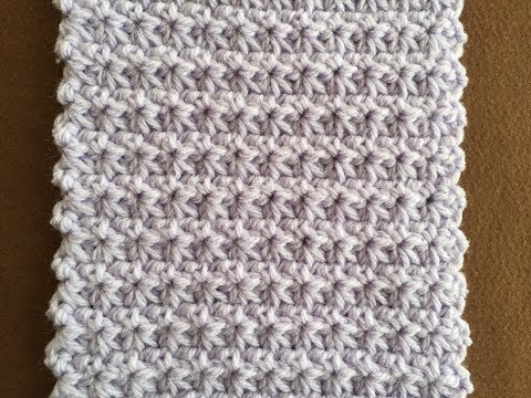 CROCHET TRINITY STITCH TUTORIAL | One Row Repeat - Beginner Level