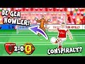 🚨DE GEA HOWLER - CONSPIRACY?🚨 2-0! Arsenal vs Man Utd (Premier League Goals Highlights Parody)