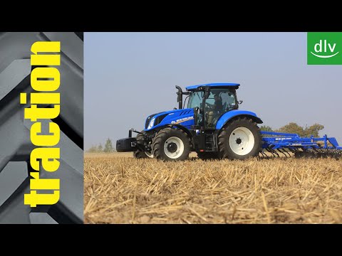 New Holland T6.180 DynamicCommand im traction Erstkontakt und DLG PowerMix